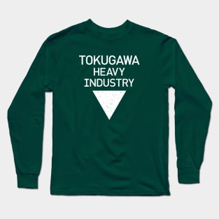 TOKUGAWA HEAVY INDUSTRY [white - distressed] Long Sleeve T-Shirt